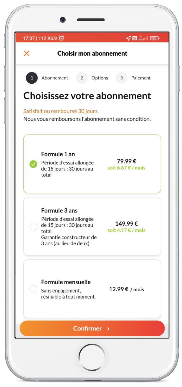 Abonnements colliers émetteurs Weenect