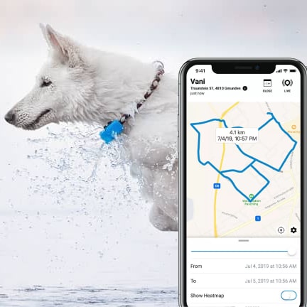 Tractive GPS tracker